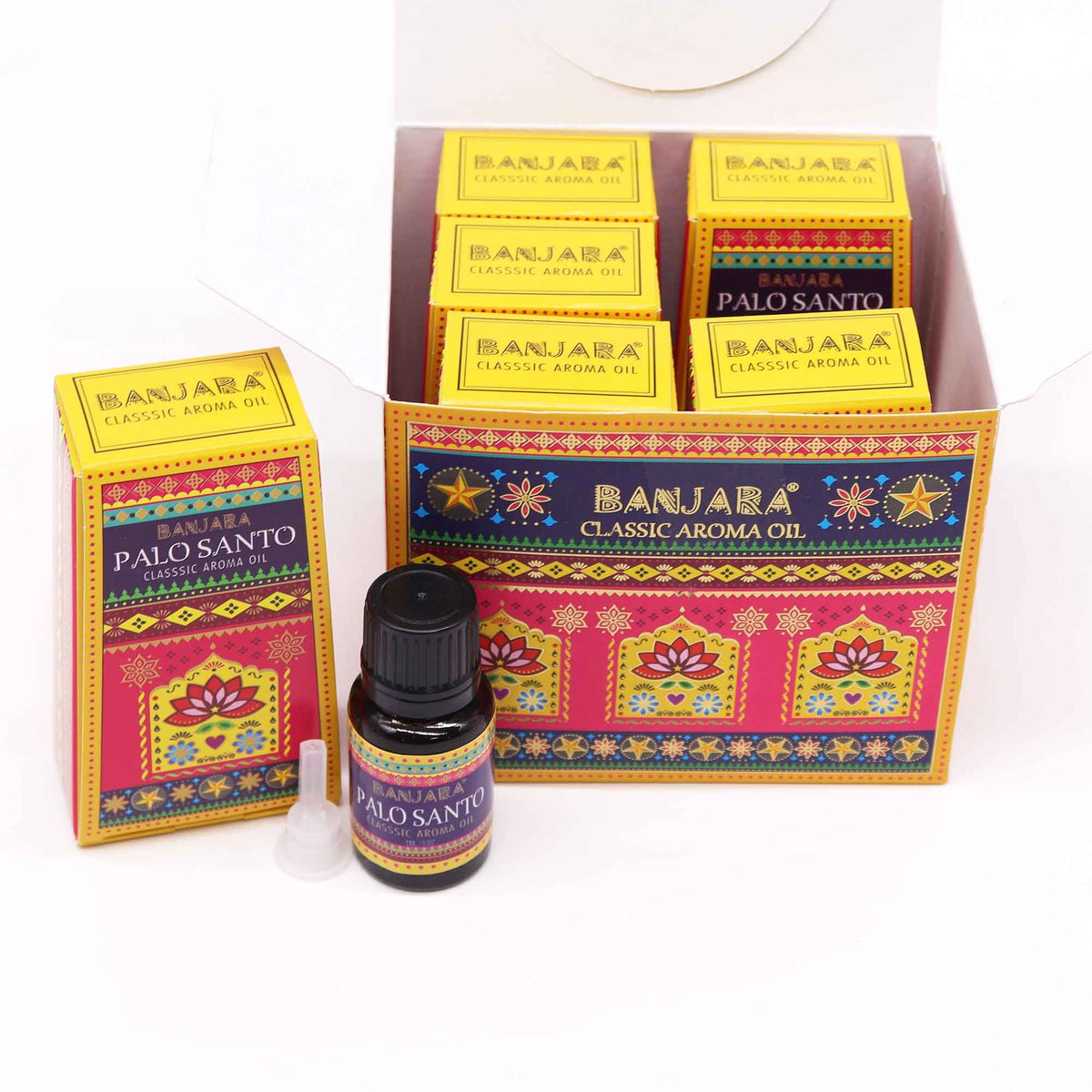 Aceite con fragancia de la India Banjara 10ml - Palo Santo - Aceites de Fragancias Indias 10ml
