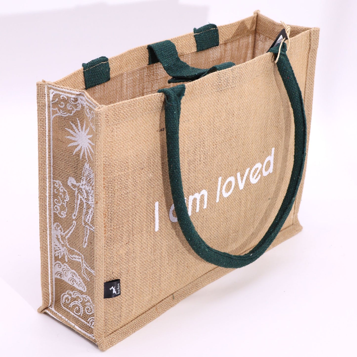 Bolsa Grande de Yute Hop Hare  - Soy Amada