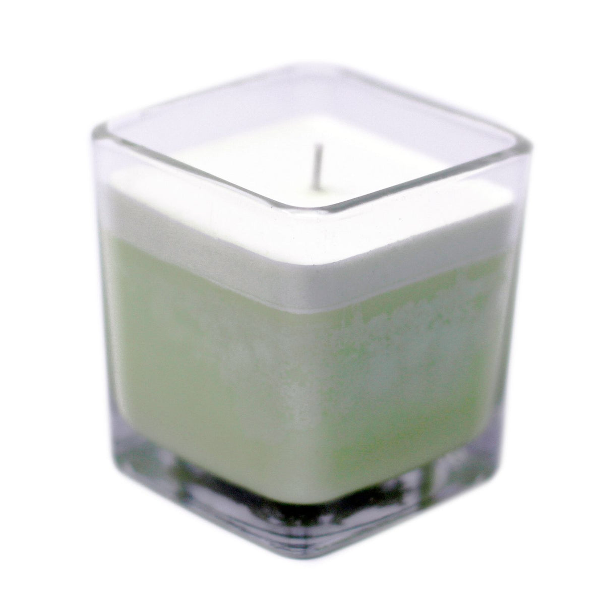 Velas de Soya sin Etiqueta- Cucumber & Mint - Velas de cera de soja sin etiqueta, cucumber mint