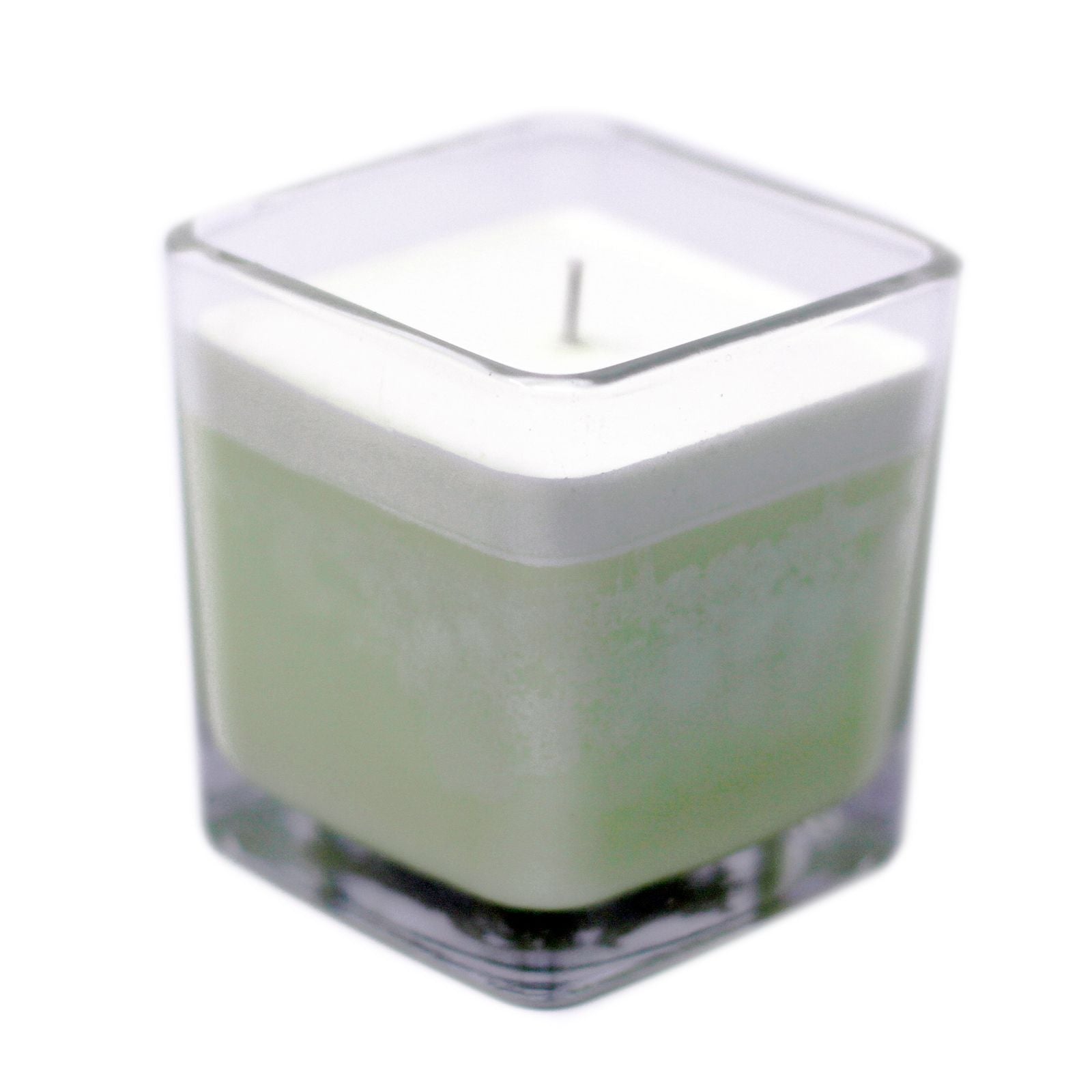 Velas de Soya sin Etiqueta- Cucumber & Mint - Velas de cera de soja sin etiqueta, cucumber mint