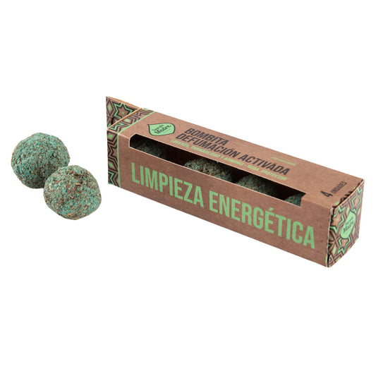 Caja de 4 Bombitas de Incienso Limpieza Energetica - Bombitas de Incienso Naturales