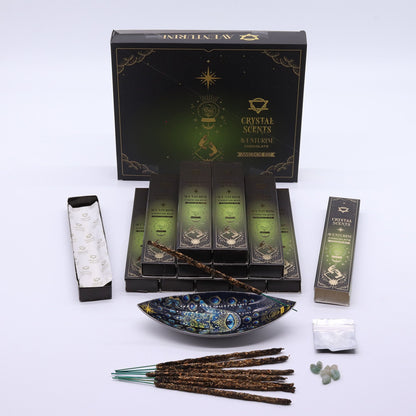 Incienso de purificación con aventurina cristal - Chocolate