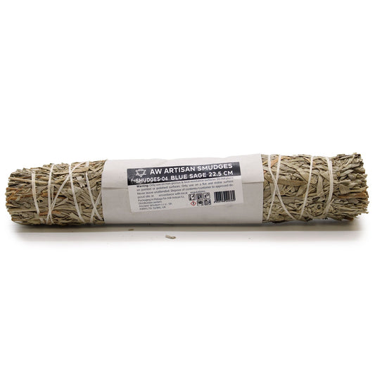 Atado de Hierba - Salvia Azul 22.5 cm - Atados de Smudge – Envuelto individualmente