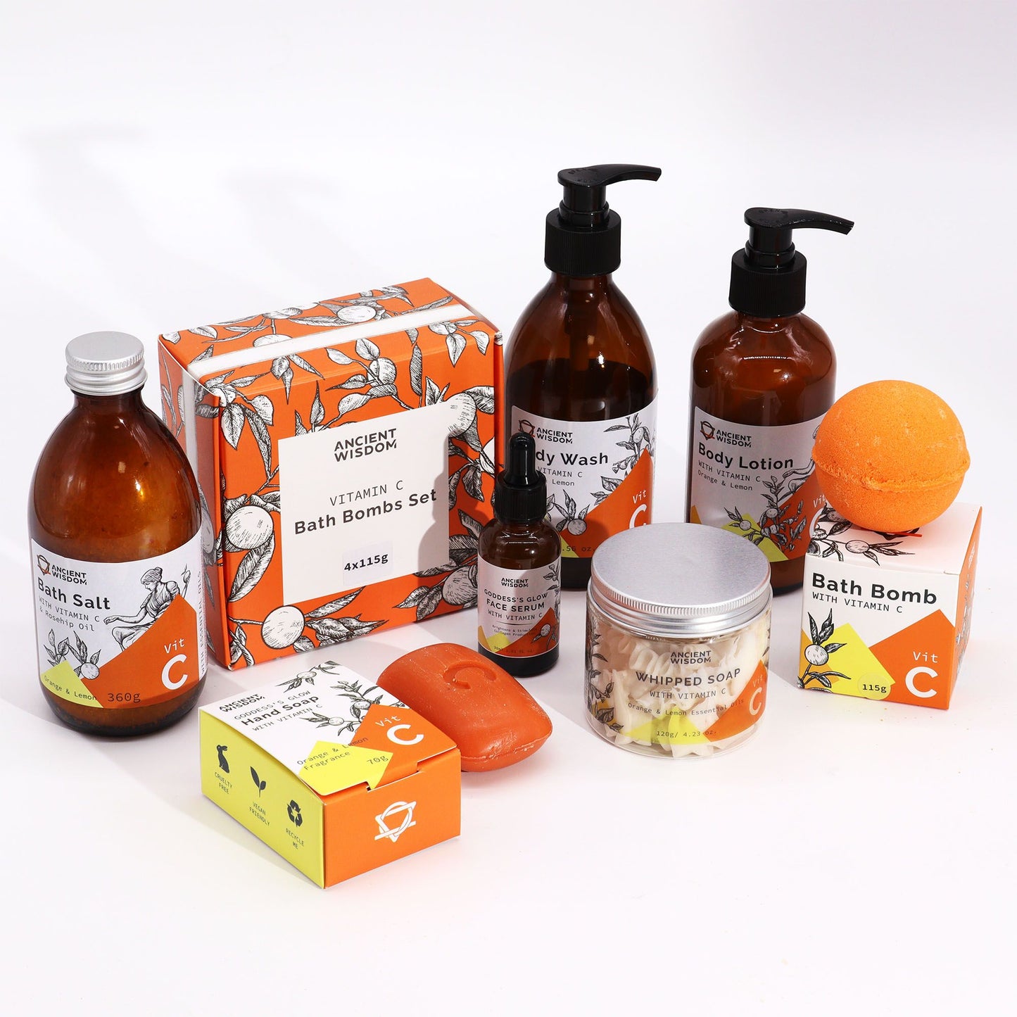 Sal de Baño con Vitamina C