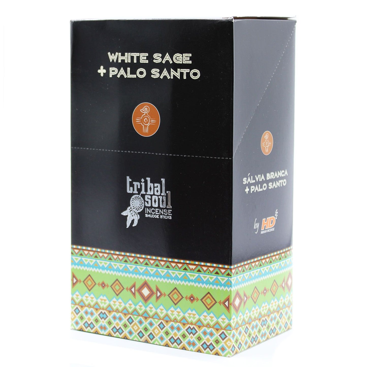 Incienso Tribal Soul - Salvia Blanca + Palo Santo - Incienso Tribal Soul