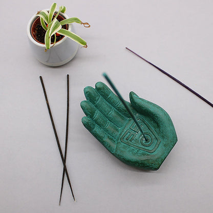 Quemador de Incienso  - Tierra Protectora (Verde)