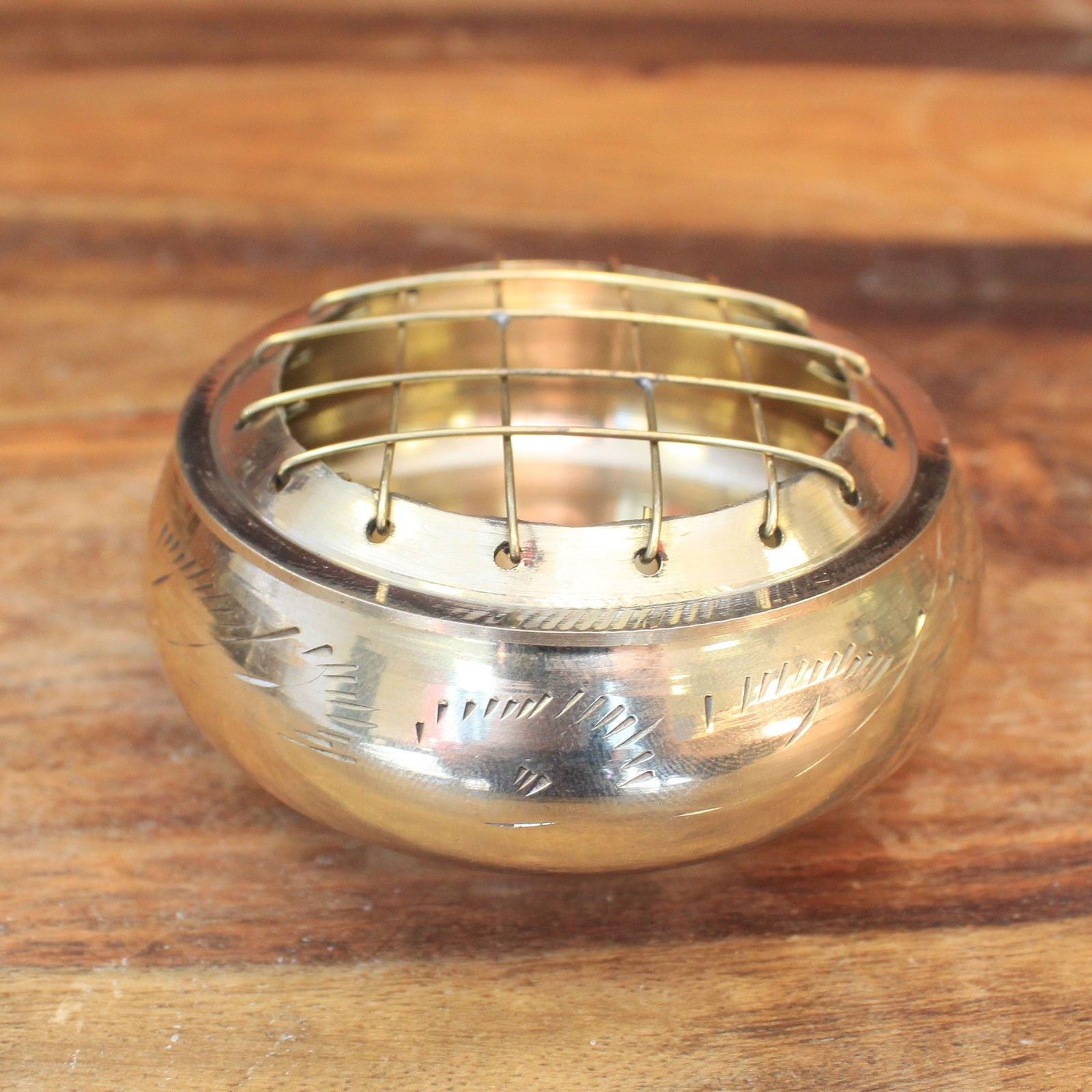Tarro de incienso de carbón - Quemadores de incienso de latón tradicionales, Artisan Product