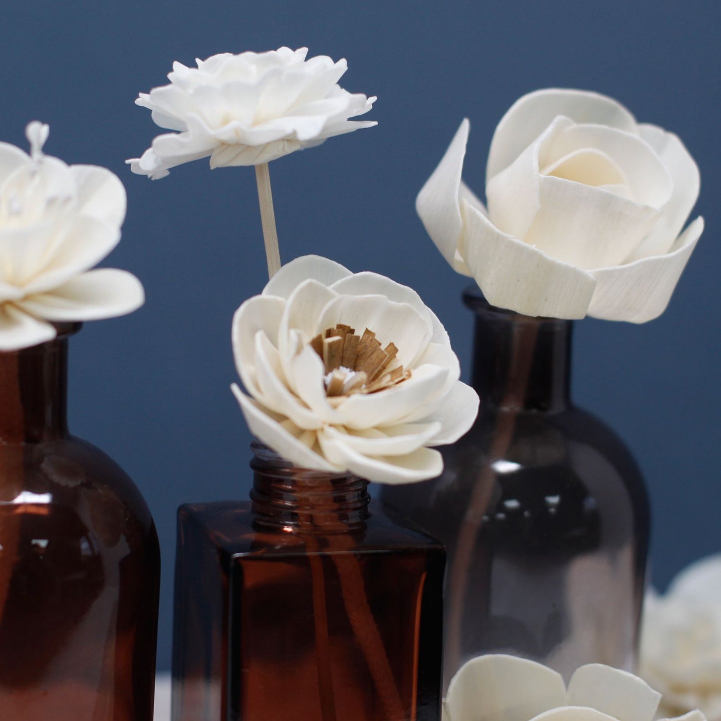 Difusor de Flores Naturales - Clavel Grande en  Cuerda
