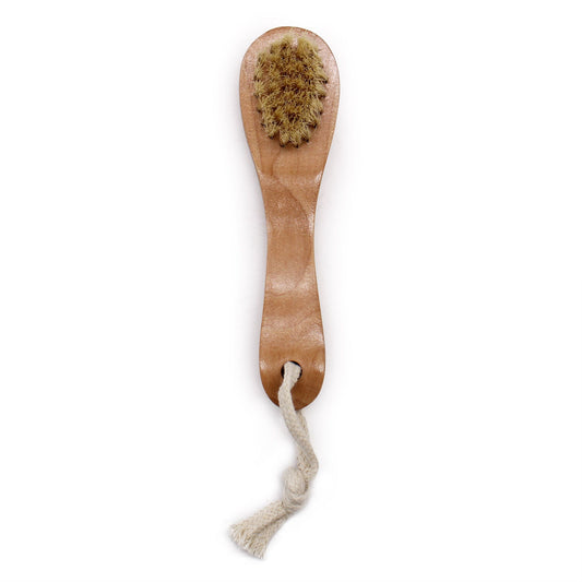 Exfoliating facial brush