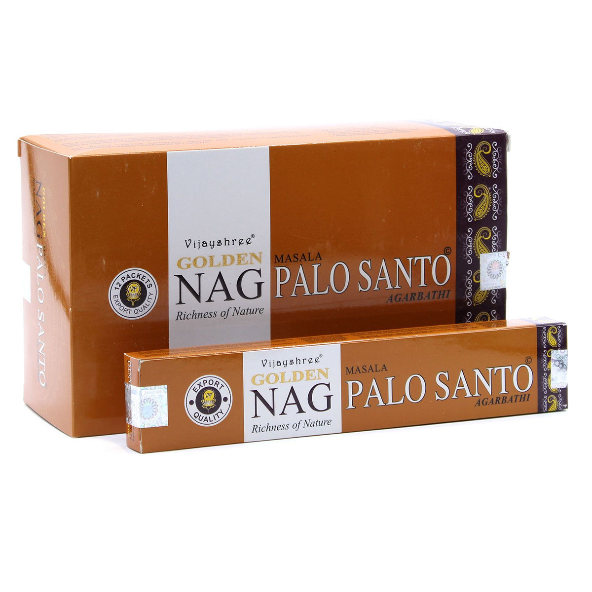 15g Incienso Dorado Nag - Palo Santo - Incienso Golden
