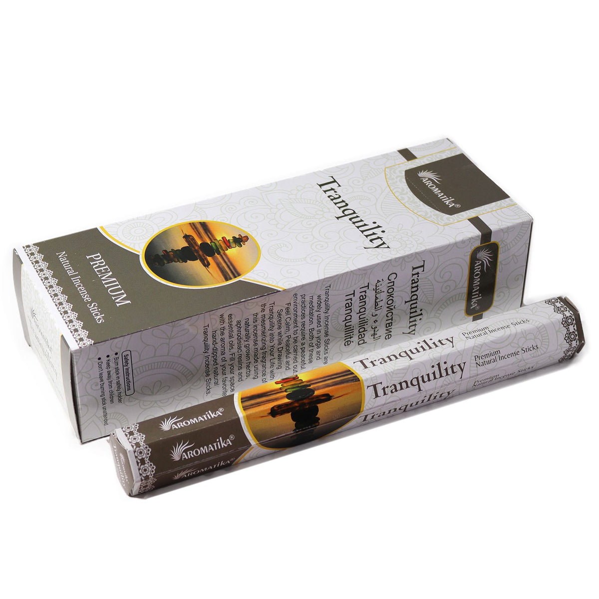 Incienso hexagonal sin carbón Aromatika - Tranquilidad - Incienso Aromatika sin carbón, Ethically Sourced
