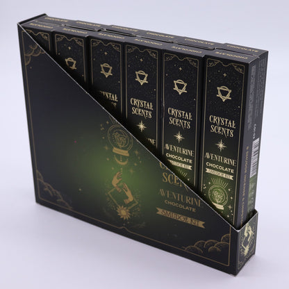 Incienso de purificación con aventurina cristal - Chocolate