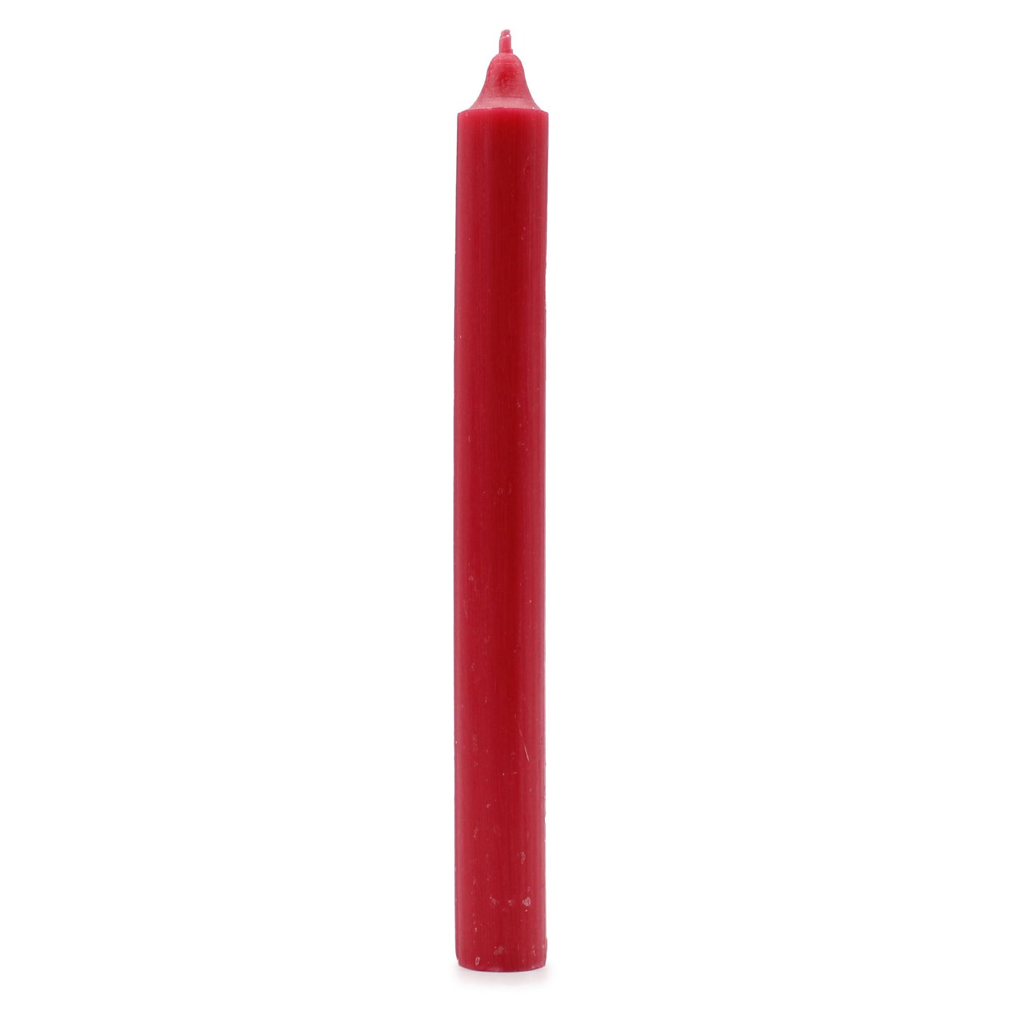 Bulk Solid Colour Dinner Candles - Rustic Red - Pack of 10 - Velas de Cena de Color Sólido - Pack de 10 Unidades