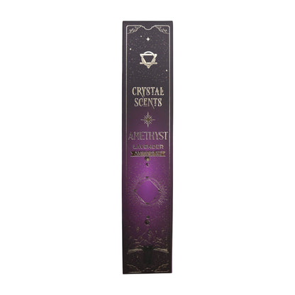 Incienso Smudge con fragancia de amatista - Lavanda