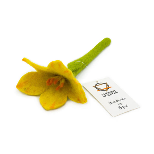 Felt Flowers - Lily (assorted colors)