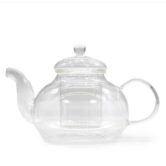Tetera con infusor de vidrio - Perla redonda - 800ml