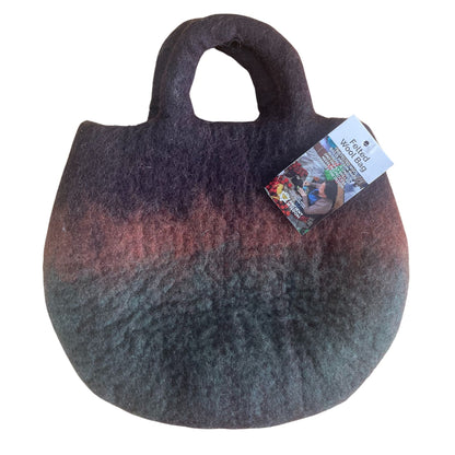 Bolsa de fieltro para jardín de hadas - 35 x 27 cm