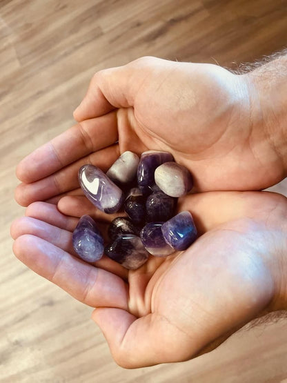 Amatista con bandas L (Clase B) - Piedras Naturales Irregulares