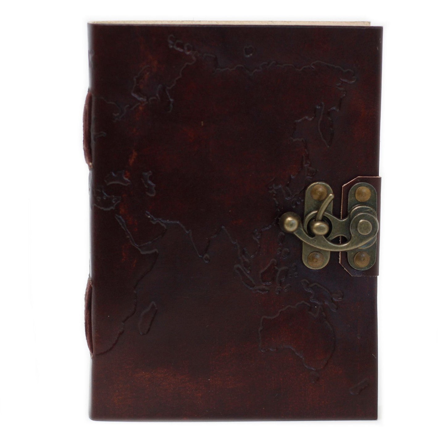 Cuaderno de Cuero Mapamundi