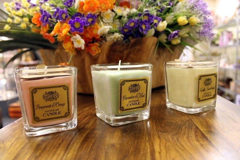 Vela de Cera de Soja - Pepino y menta - Velas de Cera de Soja, cera de soja