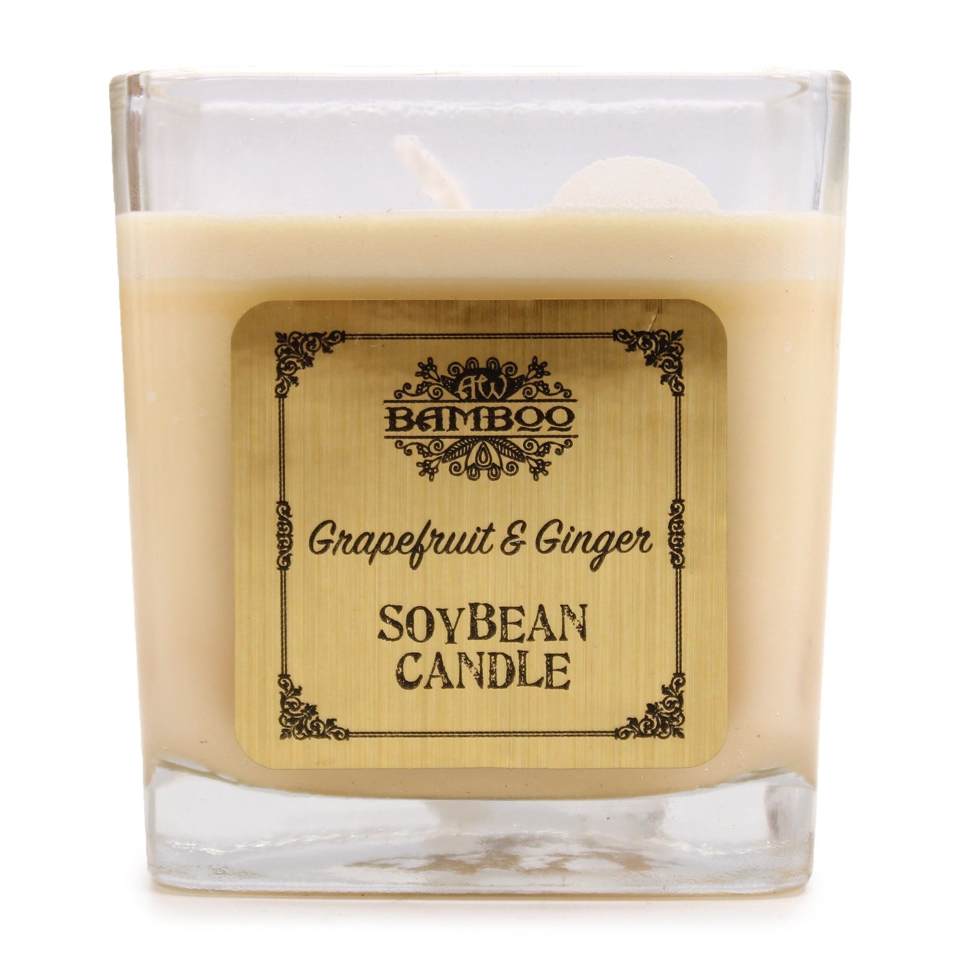 Vela de Cera de Soja - Pomelo y jengibre - Velas de Cera de Soja, cera de soja