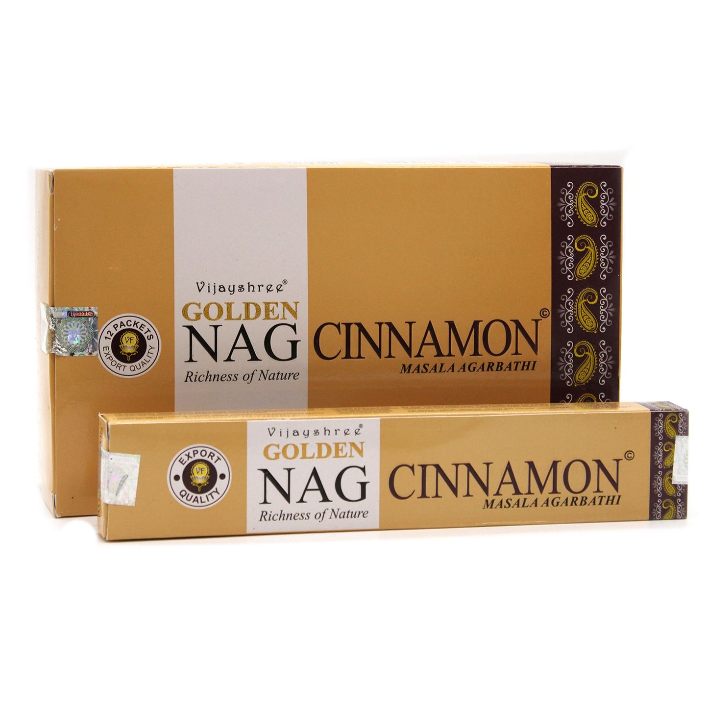 15g Golden Nag - Canela - Incienso Golden