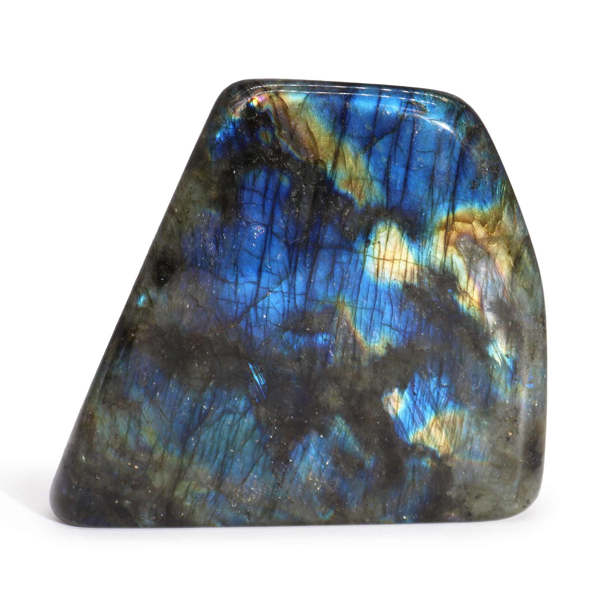 Piedras Grandes de Labradorita de Madagascar (aprox 900-1100g 100-170mm) - Piedras de Labradorita de Madagascar