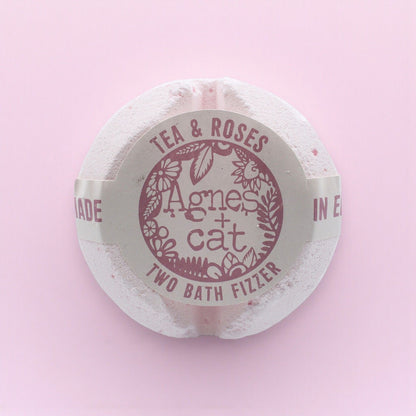 Bomba de baño Agnes + Cat - Té y Rosas
