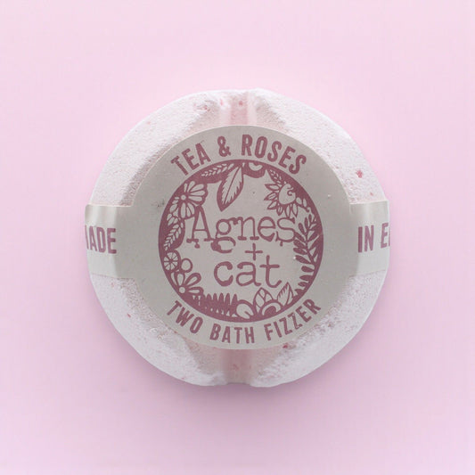 Bomba de baño Agnes + Cat - Té y Rosas