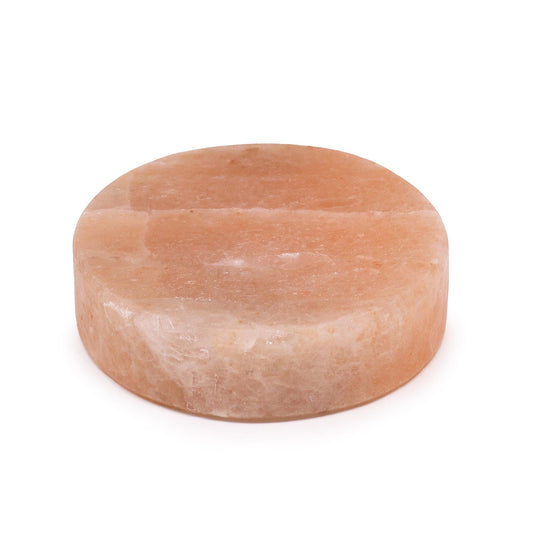 Plat de cuisson en sel de l'Himalaya - Rond - 20x20x5cm