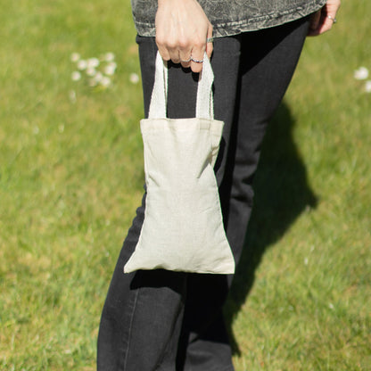 Nomad Sari Icónica Bolsa Tote de Regalo Mini - Sin impresión- (25x18cm) - Natural 4oz