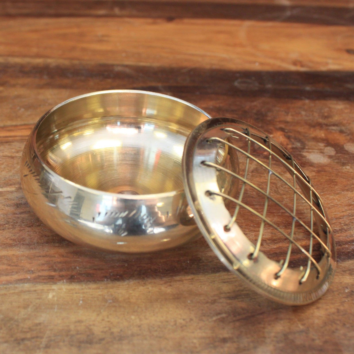 Tarro de incienso de carbón - Quemadores de incienso de latón tradicionales, Artisan Product
