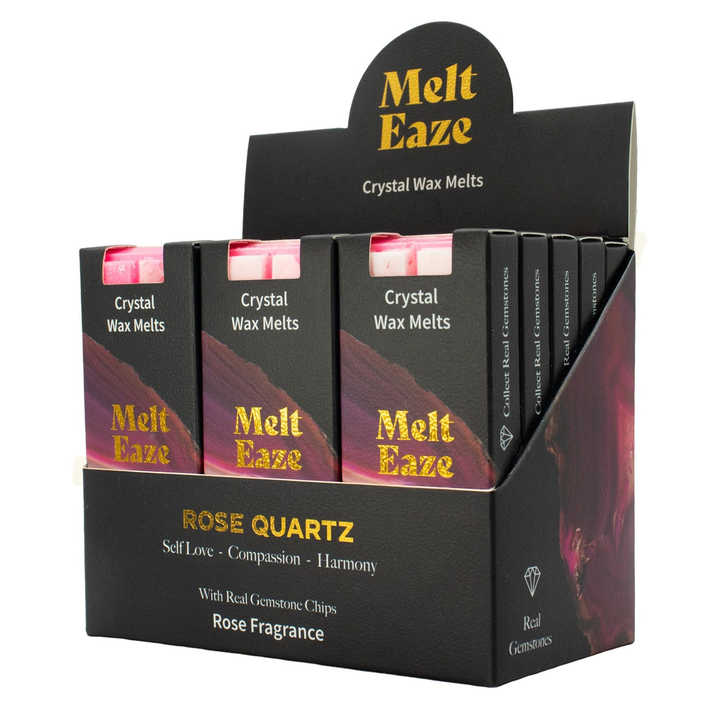 MeltEaze Tabletas de Cera 50g - Amor de Cuarzo Rosa - Rosa