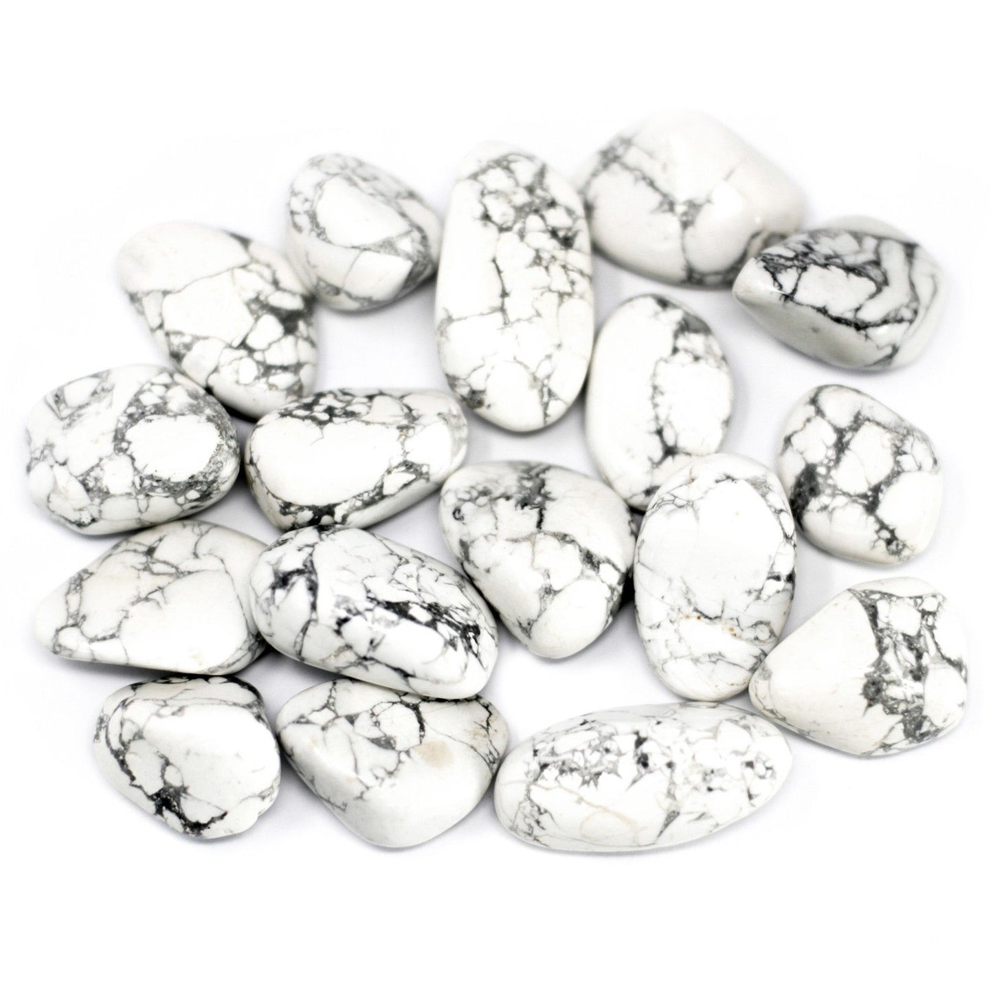 Piedra preciosa africana  / Howlite Blanco