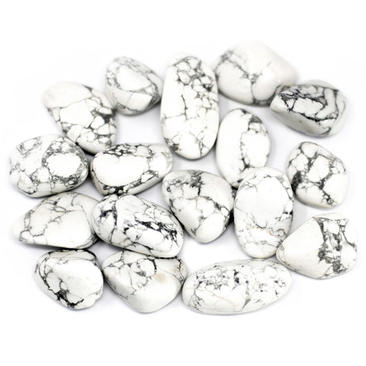 Piedra preciosa africana  / Howlite Blanco