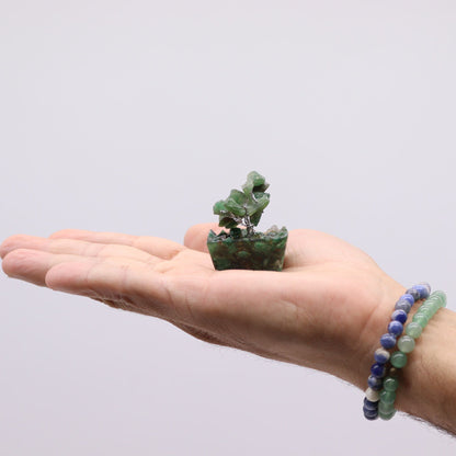Mini árboles de piedras preciosas sobre base de orgonita - Mezcla Surtida (15 piedras) - Mini Árboles De Piedras Preciosas