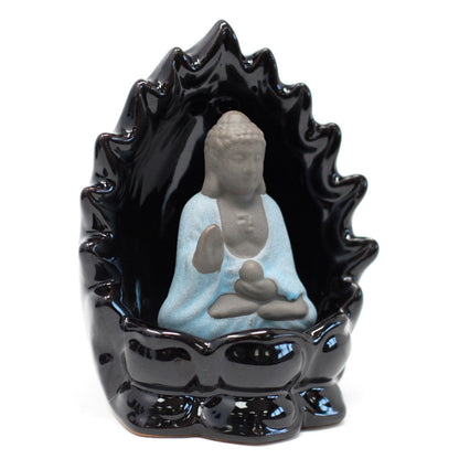 Back Flow Incense Burner - Buddha & Lights - Quemador de Incienso de Flujo Inverso