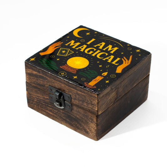 Pequeña caja esmaltada  - Soy mágico