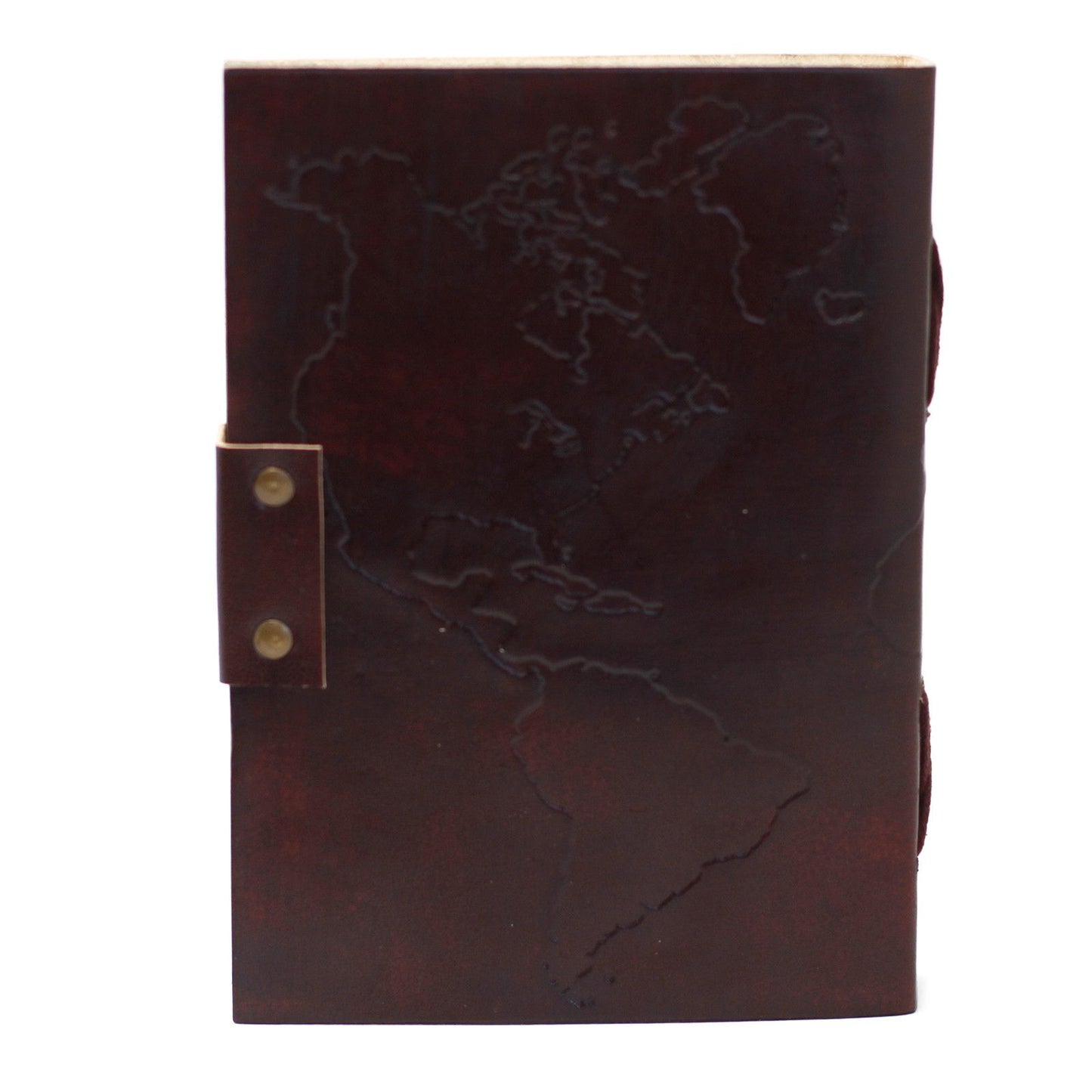 Cuaderno de Cuero Mapamundi