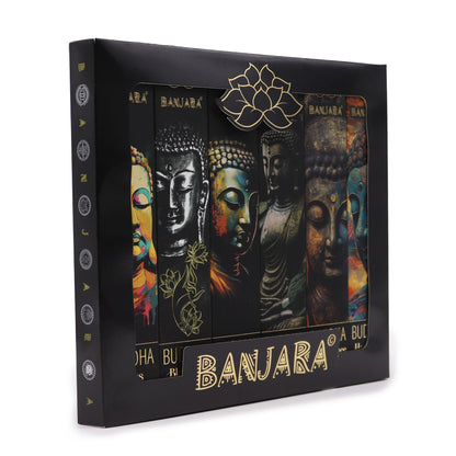 Incienso Banjara Buddha – Set de regalo en caja (6 surtidos)