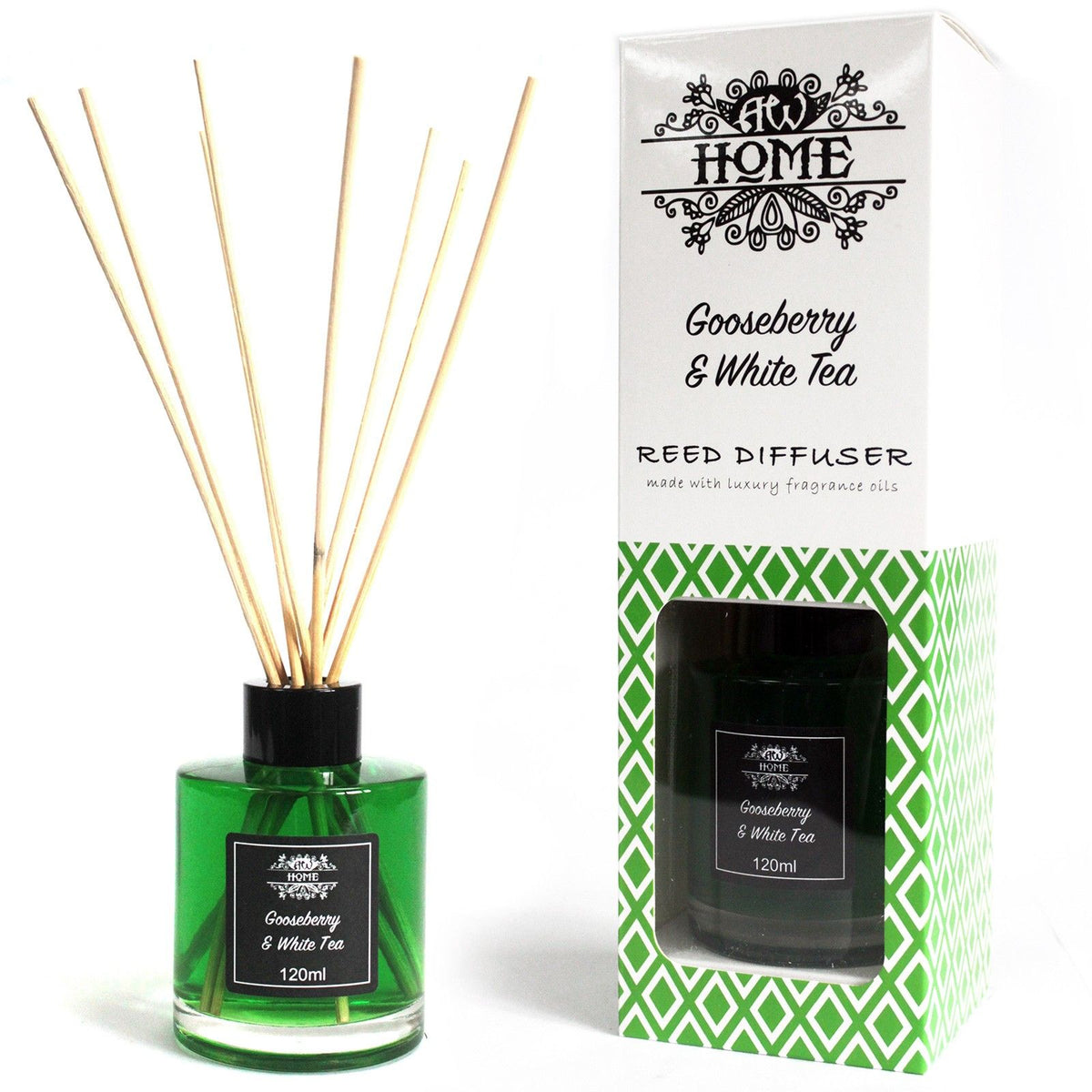 Difusor aromático 120ml - grosella y té blanco - Difusor aromático 120ml
