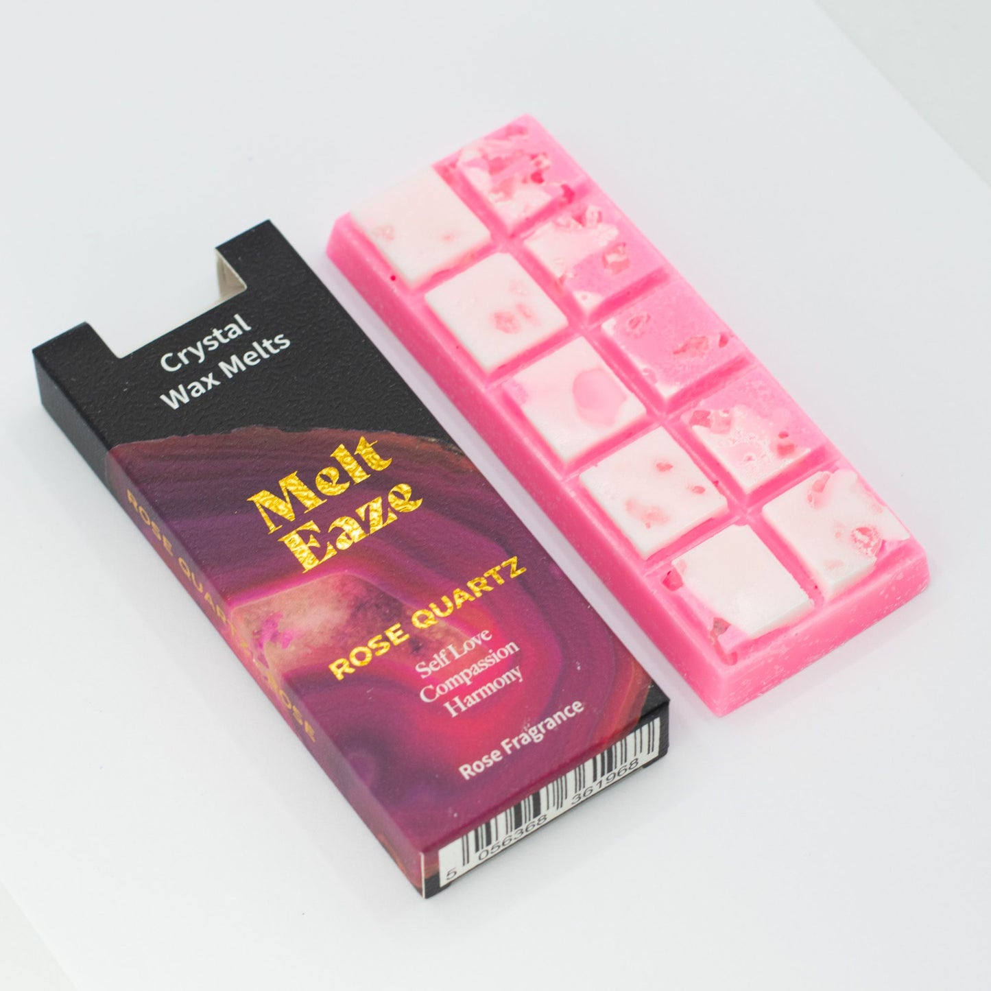 MeltEaze Tabletas de Cera 50g - Amor de Cuarzo Rosa - Rosa