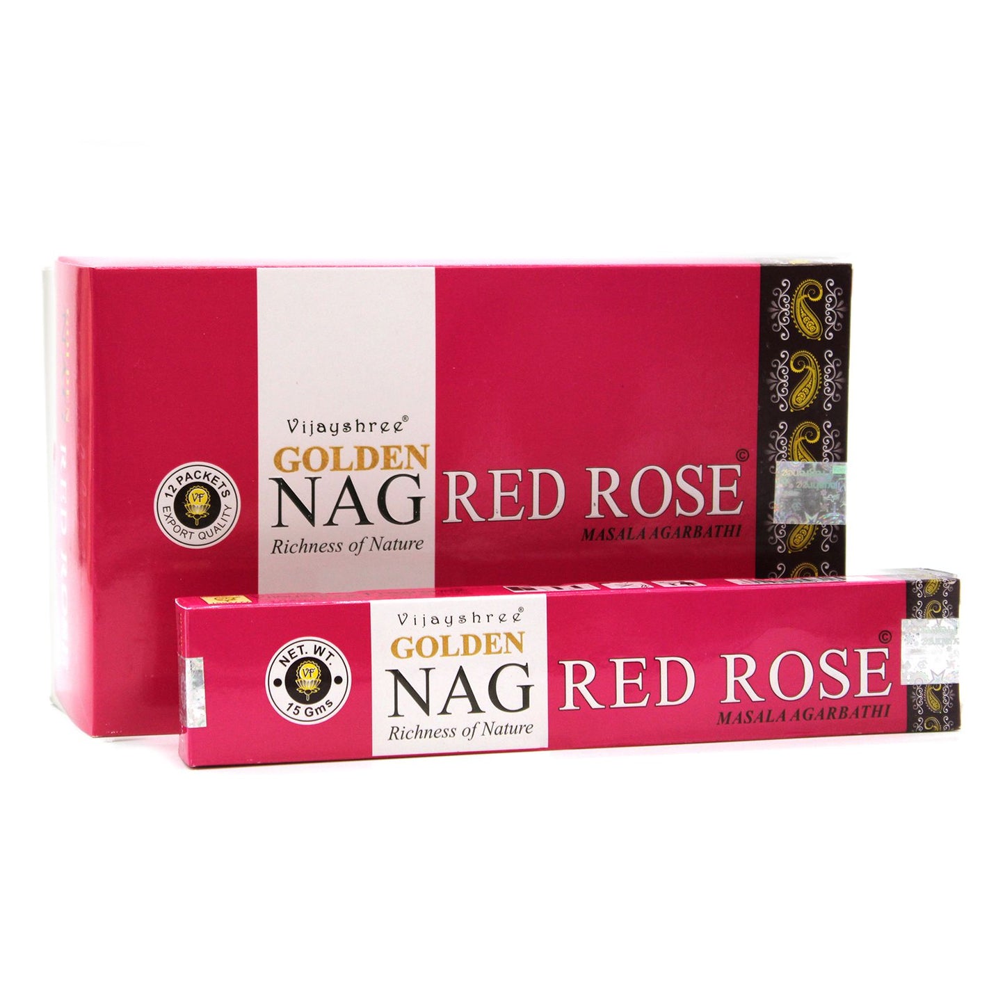 15g Golden Nag - Rosa Roja - Incienso Golden