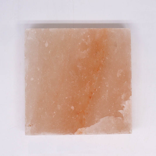 Plaque de cuisson en sel de l'Himalaya - Carrée - 20x20x5cm