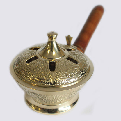 Incensario ornamentado - Quemadores de incienso de latón tradicionales, Artisan Product