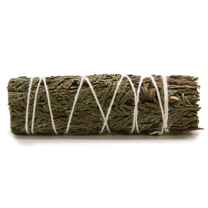 Atado de Hierba - Cedro Mini Loosec - 11 cm - Atados de Smudge – Envuelto individualmente