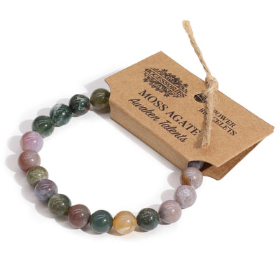 Energy Bracelet - Moss Agate