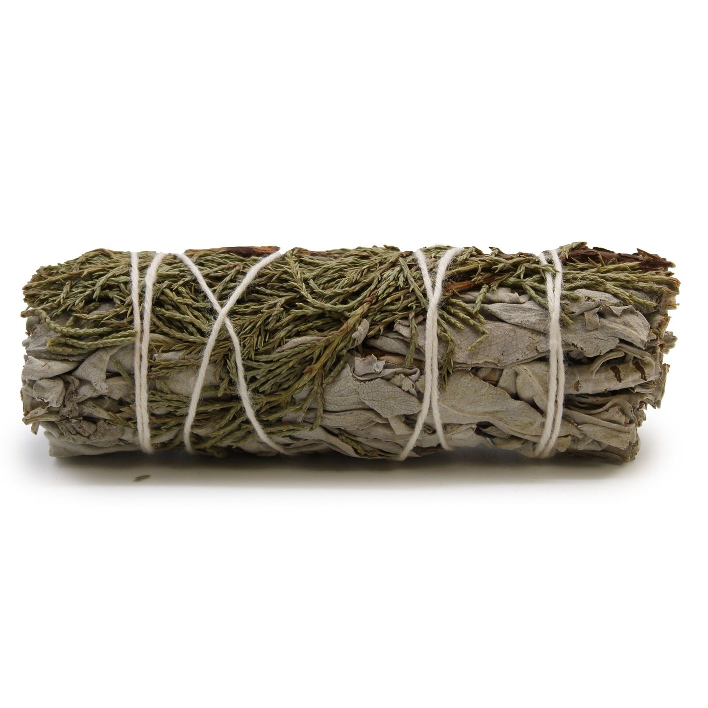 Atado de Hierba - Salvia Blanca y Enebro 10cm - Atados de Smudge – Envuelto individualmente