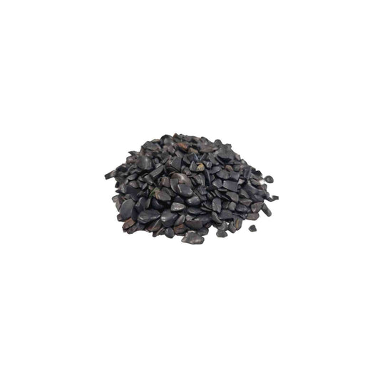 Black Tourmaline Gemstone Chips Bulk - 1KG - Gemas mixtas