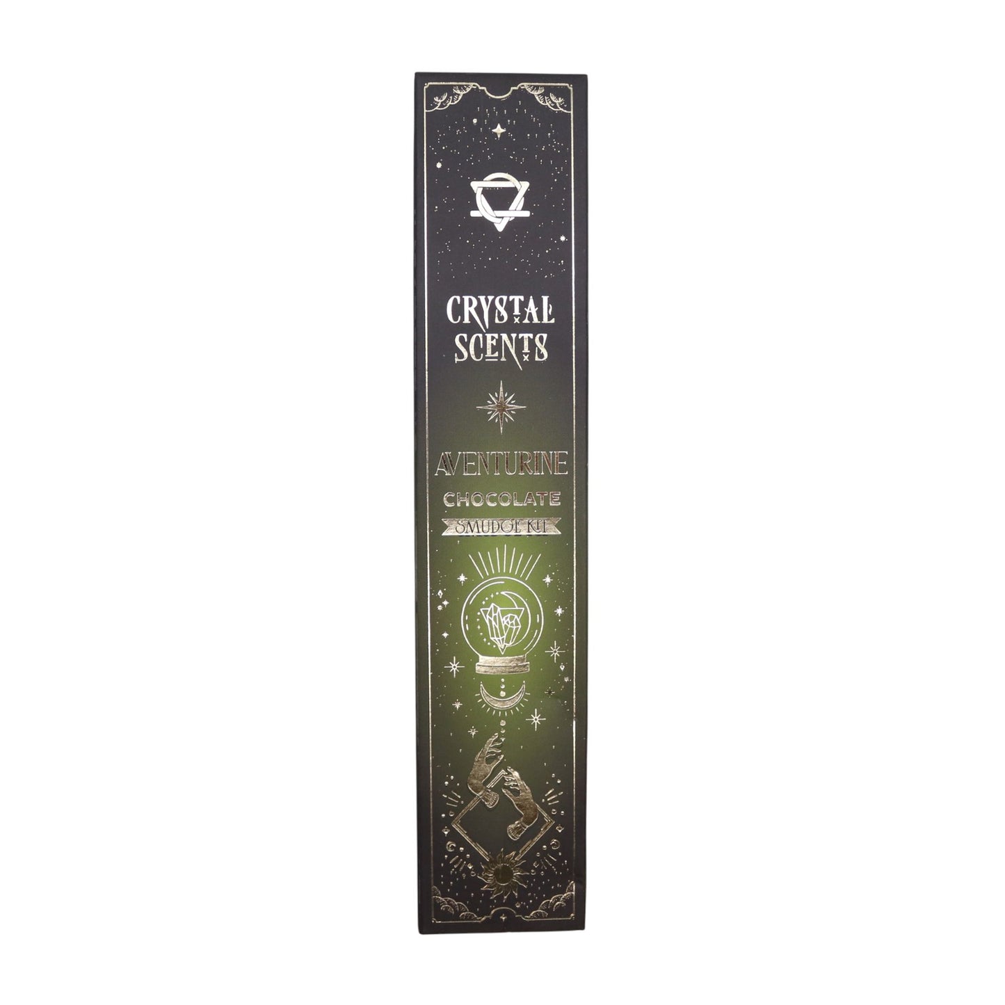 Incienso de purificación con aventurina cristal - Chocolate
